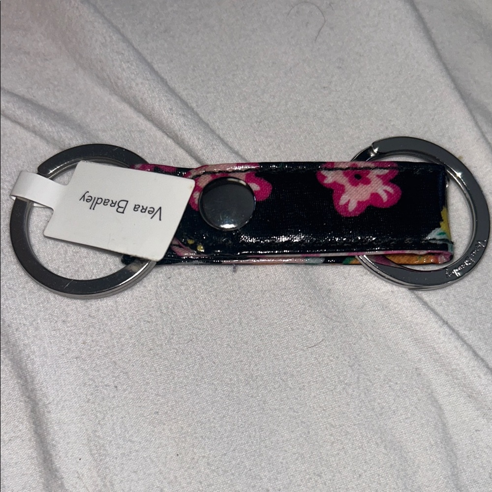 Vera Bradley Floral ID Holder, coin purse  and Keychain Set - Picture 4 of 5